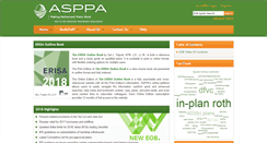 Desktop Screenshot of elibrary.asppa.org